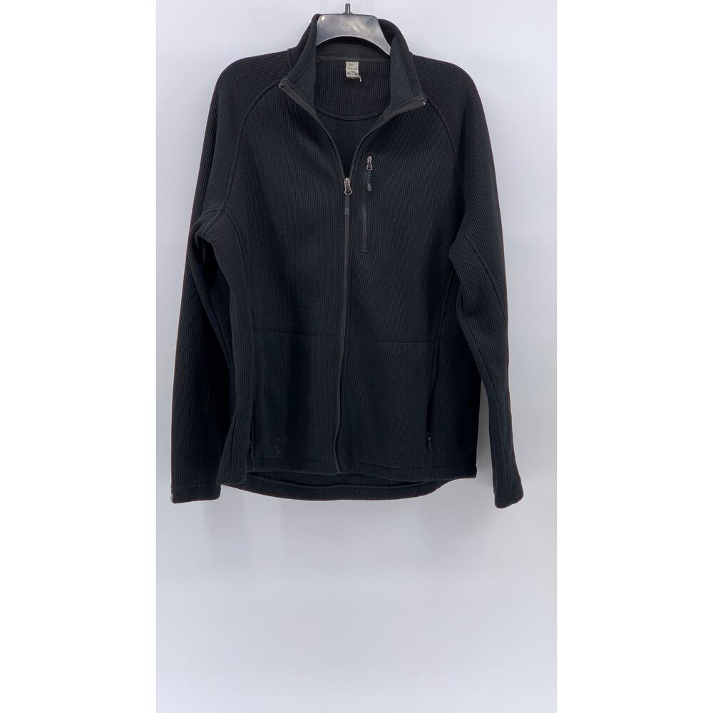 STORM CREEK Men's Ironweave Red Wing Zip-Up Stand Collar Sweater SZ L